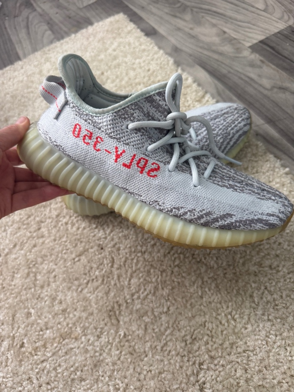 adidas Yeezy Boost 350 V2 Blue Tint Size US 7 / UK 6.5
